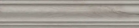 Плинтус Тровазо серый светлый матовый 39,8x8