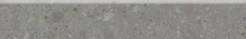 Плинтус Чеппо ди Гре серый тёмный матовый обрезной 60x9,5