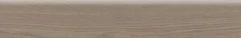 Плинтус Альберони коричневый светлый матовый обрезной 60x9,5