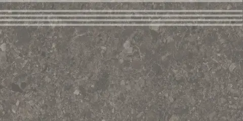 Ступень Чеппо ди Гре коричневый матовый обрезной 30x60
