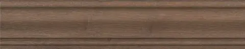 Плинтус Тровазо коричневый матовый 39,8x8