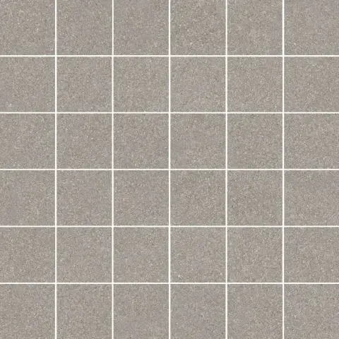 Рабат мозаичный серый матовый обрезной 30x30 декор
