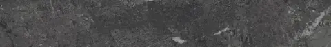 Плинтус Тубкаль чёрный матовый обрезной 60x9,5