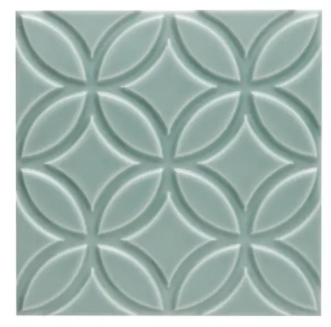 Керамическая плитка Liso Botanical Sea Green 15 X 15