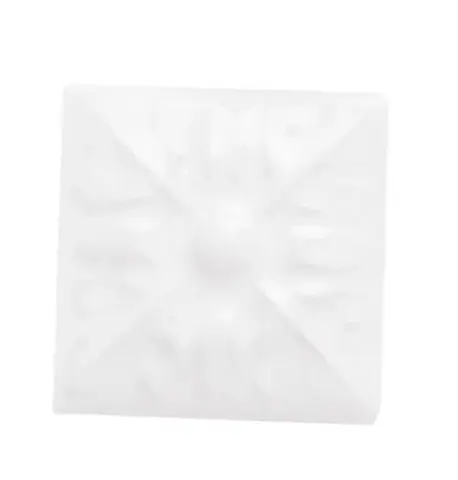 Керамическая плитка Taco Relieve Flor Nº 2 Snow Cap 3 X 3