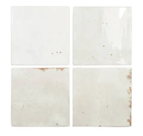 Керамическая плитка Enamel Square White 12,5X12,5
