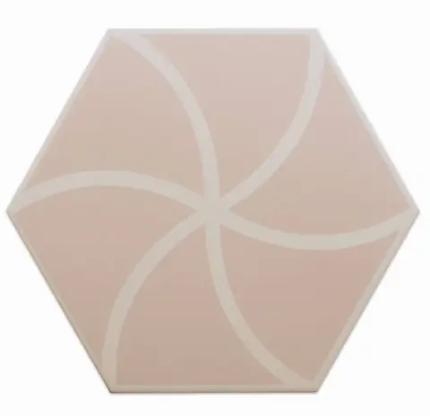 Керамогранит Fancy Waves Pink 20X23