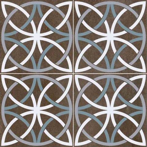 Керамическая плитка Chic Bosham Black 45X45