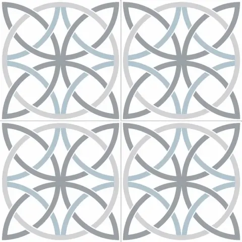 Керамическая плитка Chic Bosham White 45X45