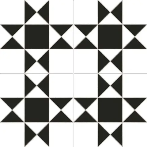Керамическая плитка Chic Cardiff White 45X45