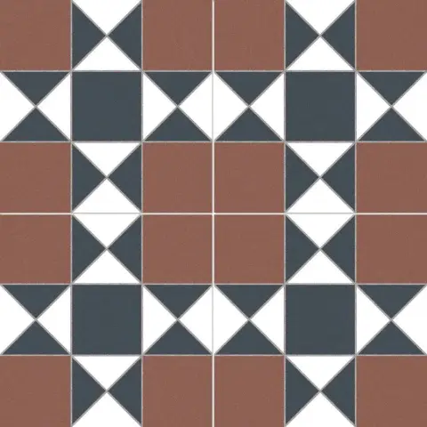 Керамическая плитка Chic Cardiff Burdeos 45X45