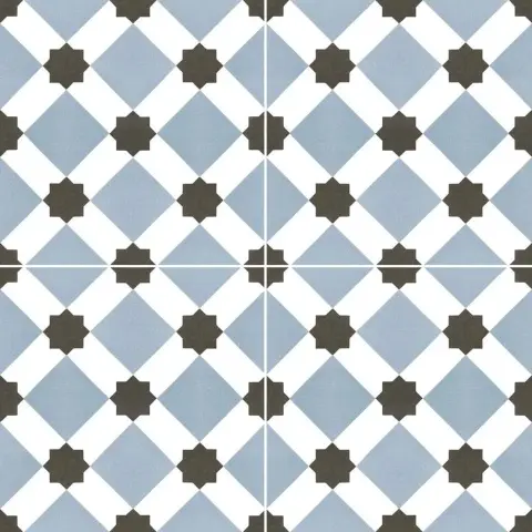 Керамическая плитка Chic Howard Blue 45X45