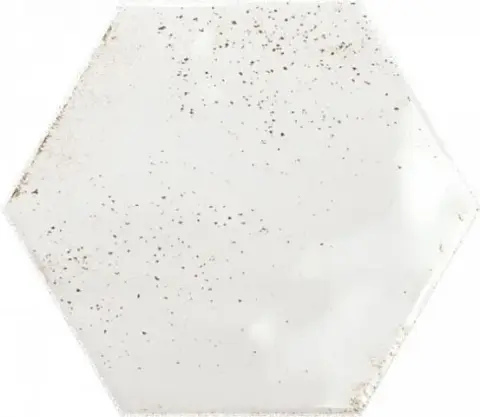 Керамическая Керамическая плитка Hope Hex White Glossy 15X17,3
