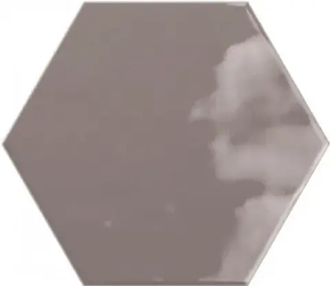 Керамическая Керамическая плитка Geometry Hex Charcoal Glossy 15X17,3