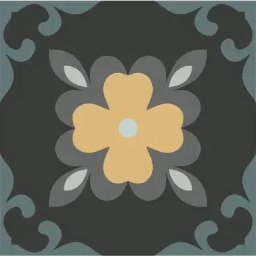 Керамогранит Dahlia NIGHT (15x15)