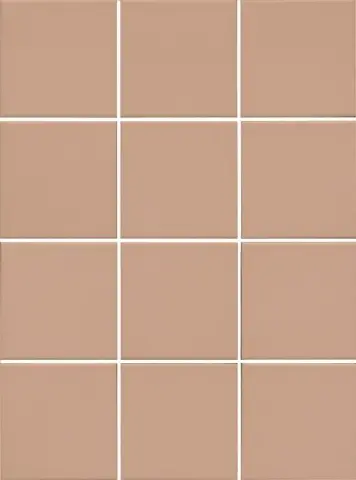 Агуста оранжевый матовый 30x40 из 12 частей 9,8x9,8