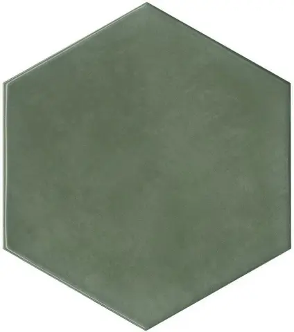 Флорентина зелёный глянцевый 20x23,1