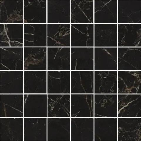 Керамическая плитка Фрагонар чёрный 30.1x30.1 MM5283