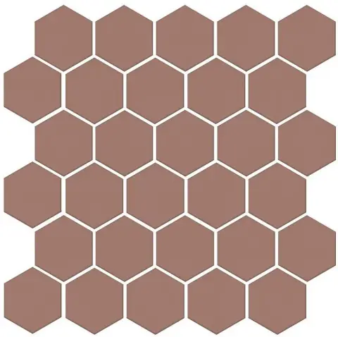 Агуста розовый матовый 29,7x29,8 из 30 частей 5,2х6