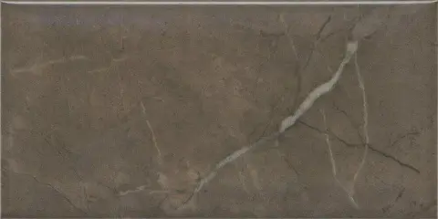 Керамическая плитка Эль-Реаль коричневый грань 20x9.9 19053