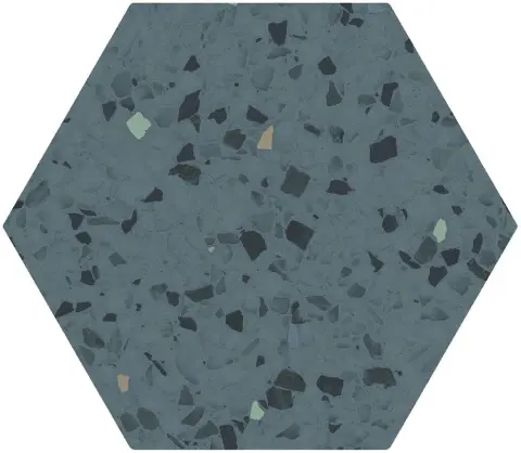 Керамогранит Inspire Hexa Blue 20x24