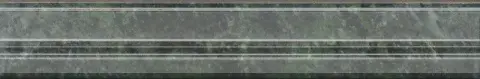 Серенада зелёный глянцевый обрезной 30x5