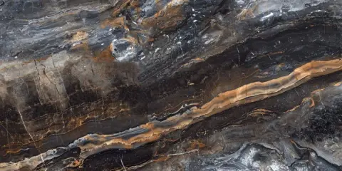 Керамогранит Lawa Nero Polished 75x150