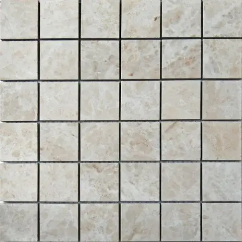 Керамогранит Mosaico Emperador Beige Polished 5x5 30x30