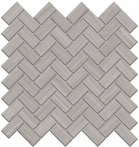 Керамогранит Грасси серый мозаичный 31.5x30