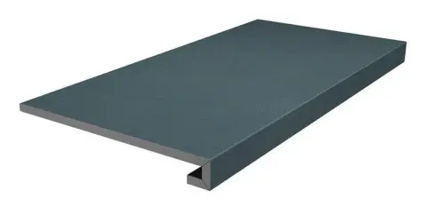 Ступень клееная Про Чементо синий тёмный матовый 33x60