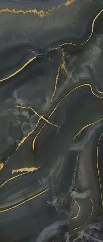 Grandiosa Preziosa A Onice Nero Oro 120x280