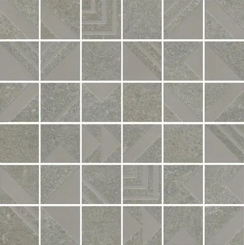 Керамогранит Про Нордик серый светлый мозаичный 30x30(гранит)