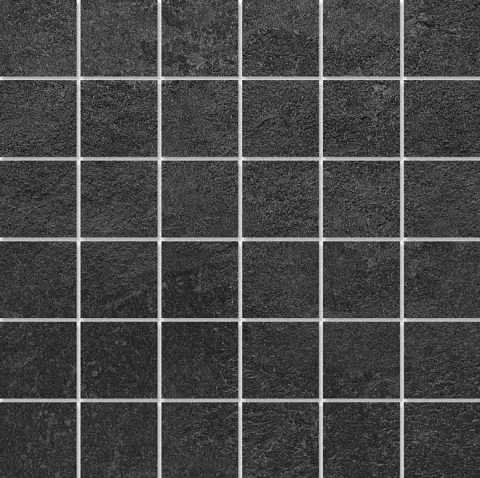 Керамогранит Про Стоун черный мозаичный 30x30