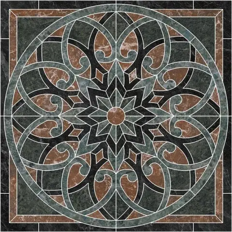 Керамогранит Риальто наборный лаппатированный 120x120 ID110