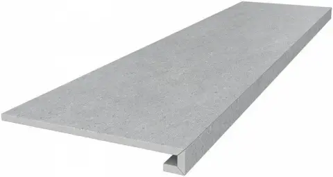 Керамогранит Ступень клееная Фондамента светлый 33x119.5