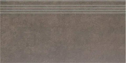 Керамогранит Ступень Королевская дорога коричневый обрезной 30x60