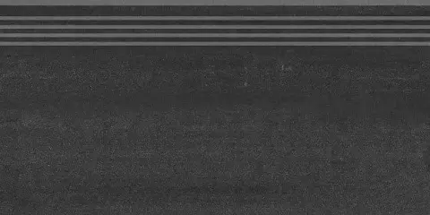 Керамогранит Ступень Про Дабл черный 30x60