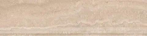 Керамогранит Ступень Риальто песочный натуральный 30x119.5
