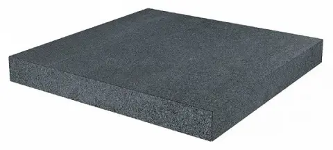 Керамогранит Ступень угловая клееная Про Матрикс черный 33x33