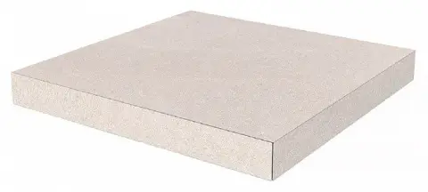 Керамогранит Ступень угловая клееная Про Матрикс светлый беж 33x33