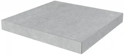 Керамогранит Ступень угловая клееная Фондамента светлый 33x33