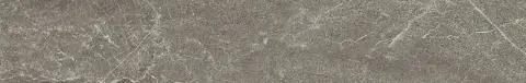 Плинтус Эстерель серый матовый обрезной 60x9,5