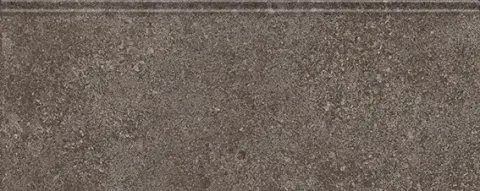 Плинтус Руссильон коричневый тёмный матовый обрезной 30x12