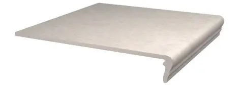 Ступень фронтальная Ферони серый светлый матовый 30x30