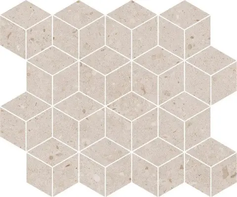 Риккарди мозаичный бежевый матовый 45x37,5