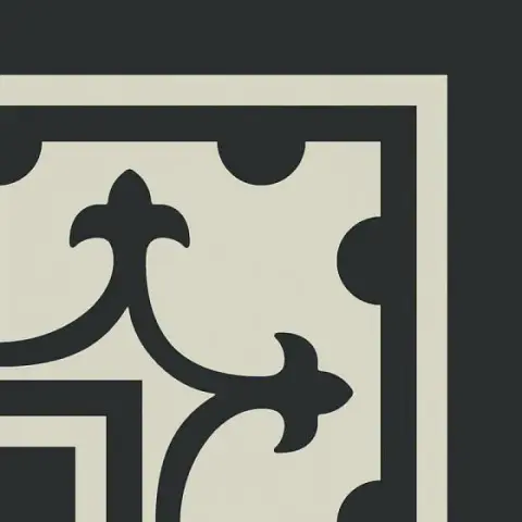 Декор Pasion Negro Esquina 20X20