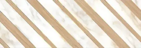 Керамическая плитка Calacatta Oro Chevron 24.2x70
