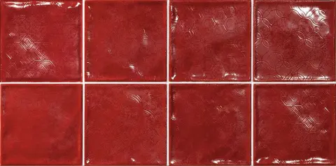 Керамическая плитка Decorado Chic Carmin 15x15