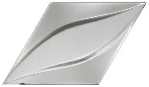Керамическая плитка Diamond Blend Silver Laser Glossy 15x25.9