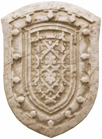 Керамическая плитка Inserto Blason Crema 17x23